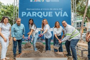 Alcaldía del DN y Cervecería Nacional Dominicana inician construcción del Parque Vía en Los Rios