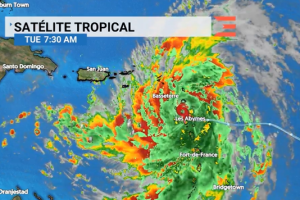 Tormenta Ernesto se aproxima a RD y podría convertirse en huracán categoría 1 mañana