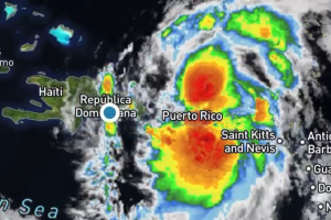 Tormenta Ernesto se hará sentir con lluvias en el Gran Santo Domingo y Punta Cana