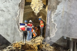 OPRET ya unió la expansión del Metro de los Alcarrizos con el KM 9