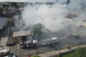 Incendio en Moca provoca daños materiales; no hay víctimas