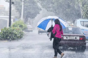 Vaguada incrementará lluvias en distintas provincias del país, según Indomet