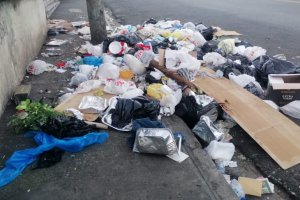 Denuncian cúmulo de basura en Cristo Rey luego de Año Nuevo